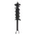Quick-Strut Rear Left Suspension Strut and Coil Spring Assembly | MON173175L