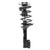 Quick-Strut Front Right Suspension Strut and Coil Spring Assembly | MON172219