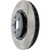 Sport Slotted Brake Rotor, Front Left | STE126.58010SL