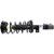 Quick-Strut Front Left Suspension Strut and Coil Spring Assembly | MON172527