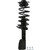 Quick-Strut Front Left Suspension Strut and Coil Spring Assembly | MON172527