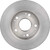 Premium UV Coated Solid Rear Disc Brake Rotor | BBB08.A147.11