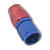 16AN ProClassic Straight Hose End With Red/Blue Finish | RUS610060