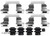 Disc Brake Hrdwr Kit | BEC084-1624