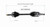 08-14 Scion xD CV Axle Assembly  - Front Left | GSPNCV69540