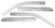 Chrome Ventvisor Deflector - 4 pc. | AVS684806