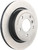Premium Coated Vented Rear Disc Brake Rotor | BBB09.R121.11