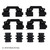 Disc Brake Hrdwr Kit | BEC084-2141