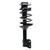 Quick-Strut Front Left Suspension Strut and Coil Spring Assembly | MON172679