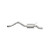 Direct Fit Exhaust Resonator and Pipe Assembly 2" Inlet (OD) 2.25" Outlet (OD) | WEX54892