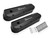 Sniper Valve Cover - Fabricated Aluminum - Ford Small Block - Long Bolt - Black | SNI890012B