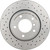 Premium UV Coated Xtra Cross Drilled Front Brake Rotor | BBB09.7701.1X