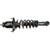 Quick-Strut Rear Left Suspension Strut and Coil Spring Assembly | MON172991L