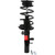 Quick-Strut Front Left Suspension Strut and Coil Spring Assembly | MON172523
