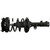 Quick-Strut Front Right Suspension Strut and Coil Spring Assembly | MON172191