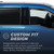 Tape-On 4pc. Tinted Window Visors, Sierra/Silverado | 76P580442