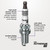 Ruthenium HX High Ignitability Spark Plug - Qty 1 | NGK96457