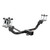 Class 3 Trailer Hitch, 2" Receiver, Select Mercedes-Benz GLK350 | CRT13142