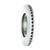 Semi-Coated Front Brake Rotor | 66R32947