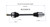 97-01 Honda CR-V CV Axle Assembly  - Front Left | GSPNCV36519