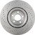 Premium UV Coated Xtra Cross Drilled Front Brake Rotor | BBB09.B039.1X