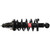 Quick-Strut Rear Left Suspension Strut and Coil Spring Assembly | MON171101L