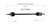 Volkswagen (2.5) CV Axle Assembly  - Front Right | GSPNCV72058