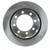 Semi-Coated Rear Brake Rotor | 66R54073