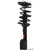 Quick-Strut Rear Left Suspension Strut and Coil Spring Assembly | MON272471L