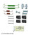 Emergency Brake Shoe Hardware Kit | BEC084-1682