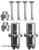 Emergency Brake Shoe Hardware Kit | BEC084-1682