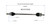 Hyundai, Kia (2.0) CV Axle Assembly  - Front Right | GSPNCV37530