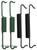 Emergency Brake Shoe Hardware Kit | BEC084-1830