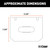 Connector Mounting Bracket for 4-Way Flat | CRT58300