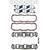 Engine Intake Manifold Gasket Set | 557MS 98005 T