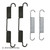 Emergency Brake Shoe Hardware Kit | BEC084-2168