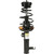 Quick-Strut Front Left Suspension Strut and Coil Spring Assembly | MON382529