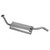 Quiet-Flow SS Direct Fit Exhaust Muffler Assembly 2.25" Inlet (OD) 2.25" Outlet (OD) | WEX55183