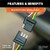 Vehicle-Side Custom 4-Pin Trailer Wiring Harness, Fits Select Toyota Highlander, Grand Highlander, Lexus TX350, TX550h, TX55h+ | CRT56524