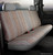 TR40 Series - Wrangler Saddleblanket Custom Fit Rear Seat Cover - Solid Gray | 947TRS42-7 GRAY
