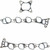 Engine Intake Manifold Gasket Set | 557MS 95728-2