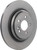 Premium UV Coated Solid Rear Disc Brake Rotor | BBB08.7607.11