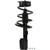 Quick-Strut Front Left Suspension Strut and Coil Spring Assembly | MON172902