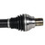 Extended Travel Jeep, Ram (4WD) CV Axle Assembly  - Front | GSPNCV10040XDP