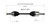 13-18 Ford C-Max CV Axle Assembly  - Front Left | GSPNCV11161