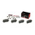 Premium NAO Ceramic OE Equivalent Rear Disc Brake Pad Set | BBBP85099N