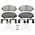 QuickStop Front Disc Brake Pad Set Ceramic | WAGZD1338