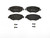 Premium Low-Met OE Equivalent Front Brake Pad Set | BBBP24060