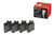 Premium Low-Met OE Equivalent Rear Disc Brake Pad Set | BBBP50033