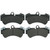 QuickStop Front Disc Brake Pad Set Semi-Metallic | WAGZX1007
